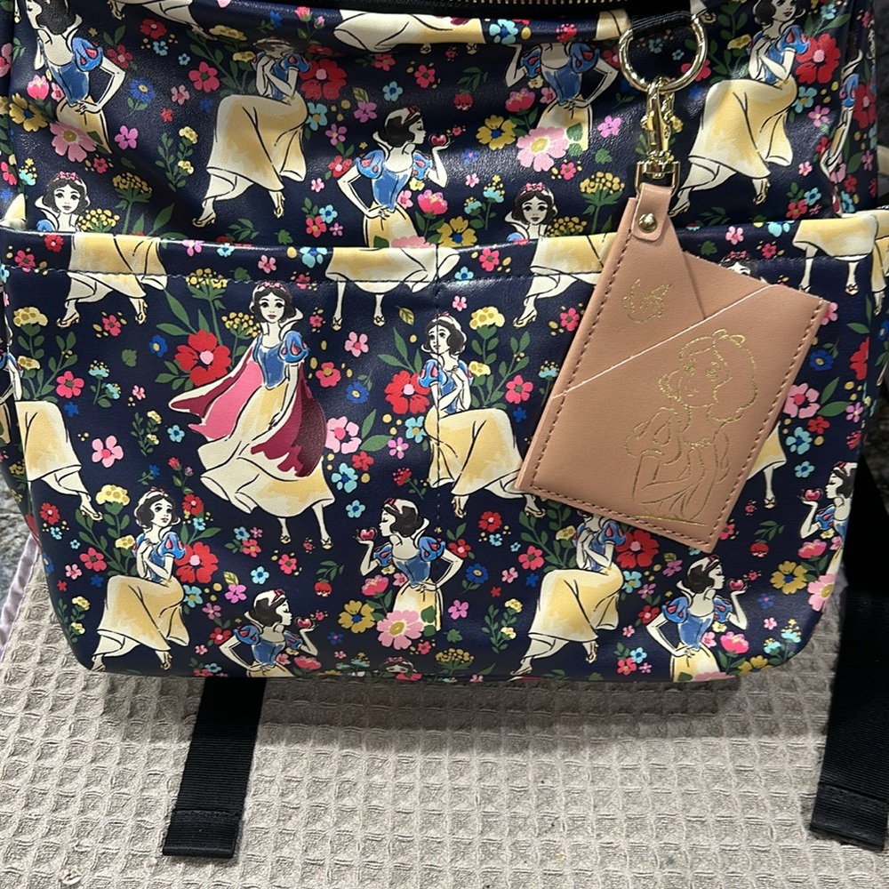 NWT Petunia Pickle Bottom Backpack Disney Snow White's Enchanted Forest - Picture 3 of 12